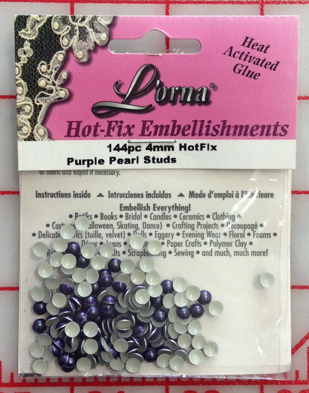 Purple Pearl Studs