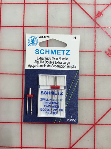 Schmetz Extra Wide Double Needle