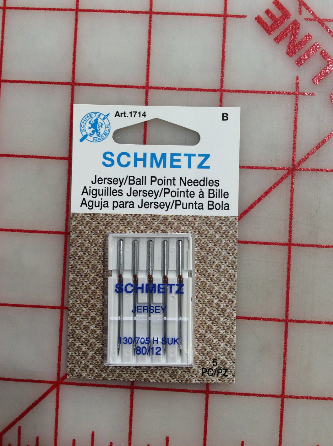 Schmetz Jersey Ball Point Needles