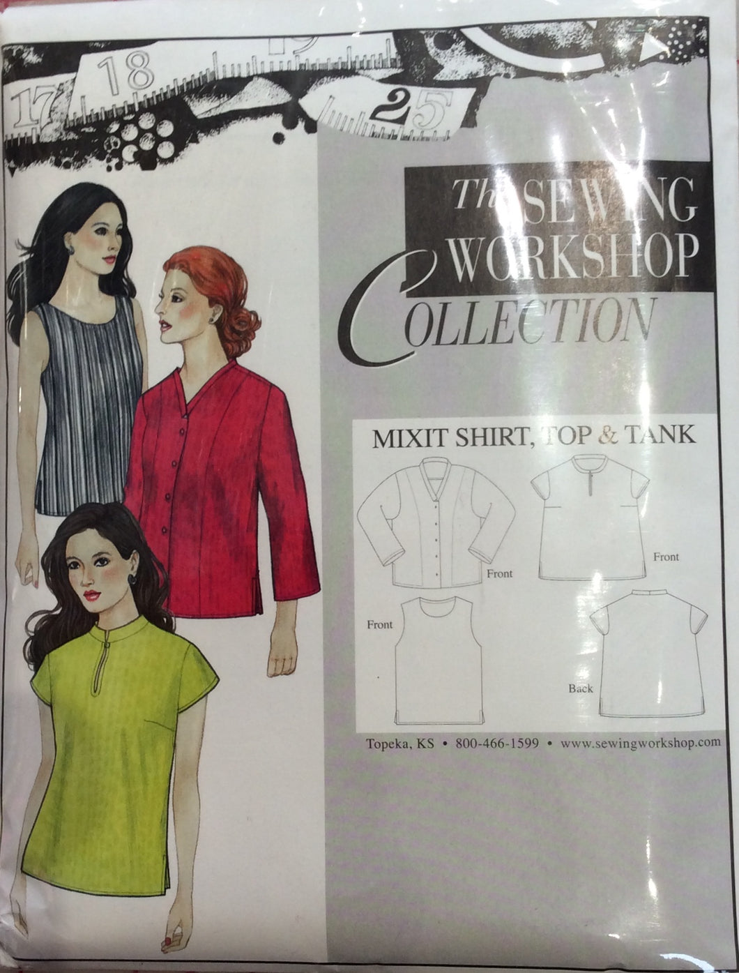 Sewing Workshop Mixit Shirt, Top, Tank