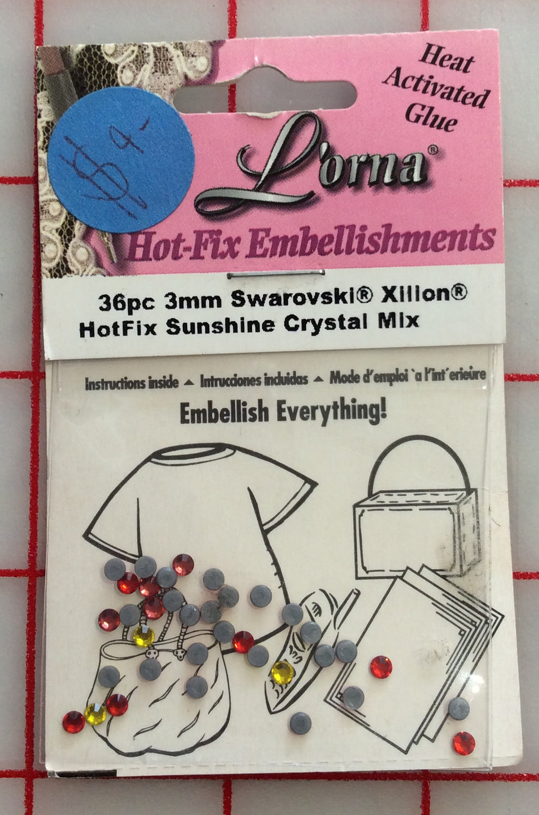 Sunshine Crystal Mix Embellishment