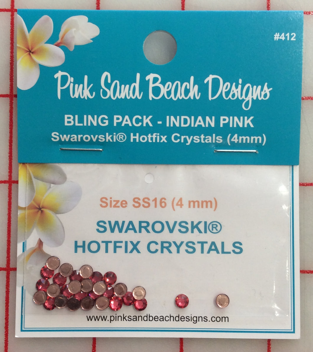 Swarovski 4mm Indian Pink