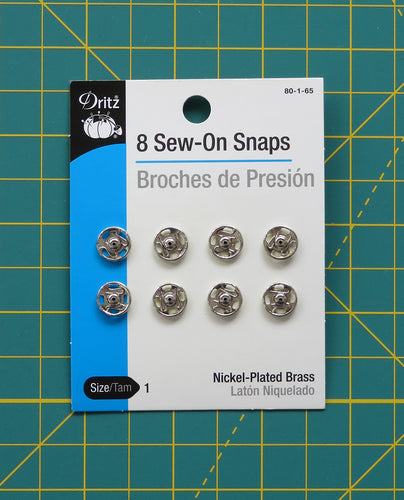 8 Sew-on Snaps