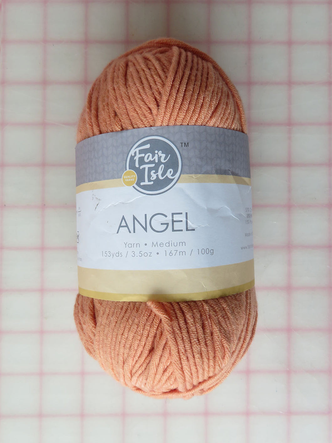 Angel Medium Yarn in Apricot