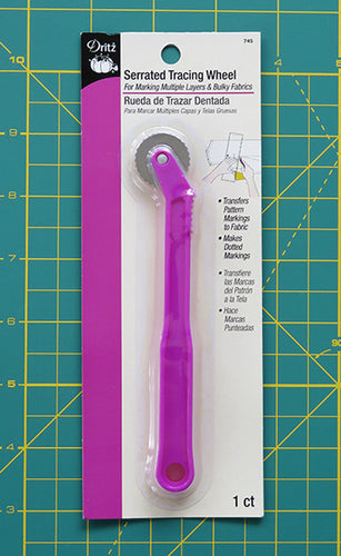 B Clover Serrated Tracing Wheel