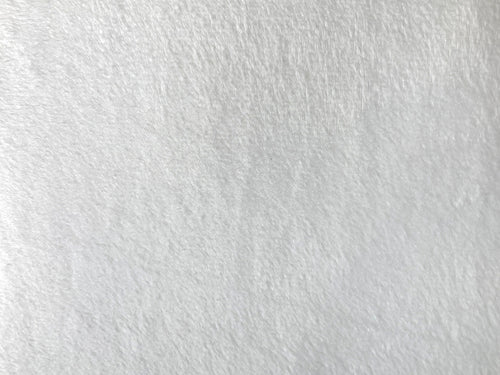 Benartex Fabrics Minkee Blankee White