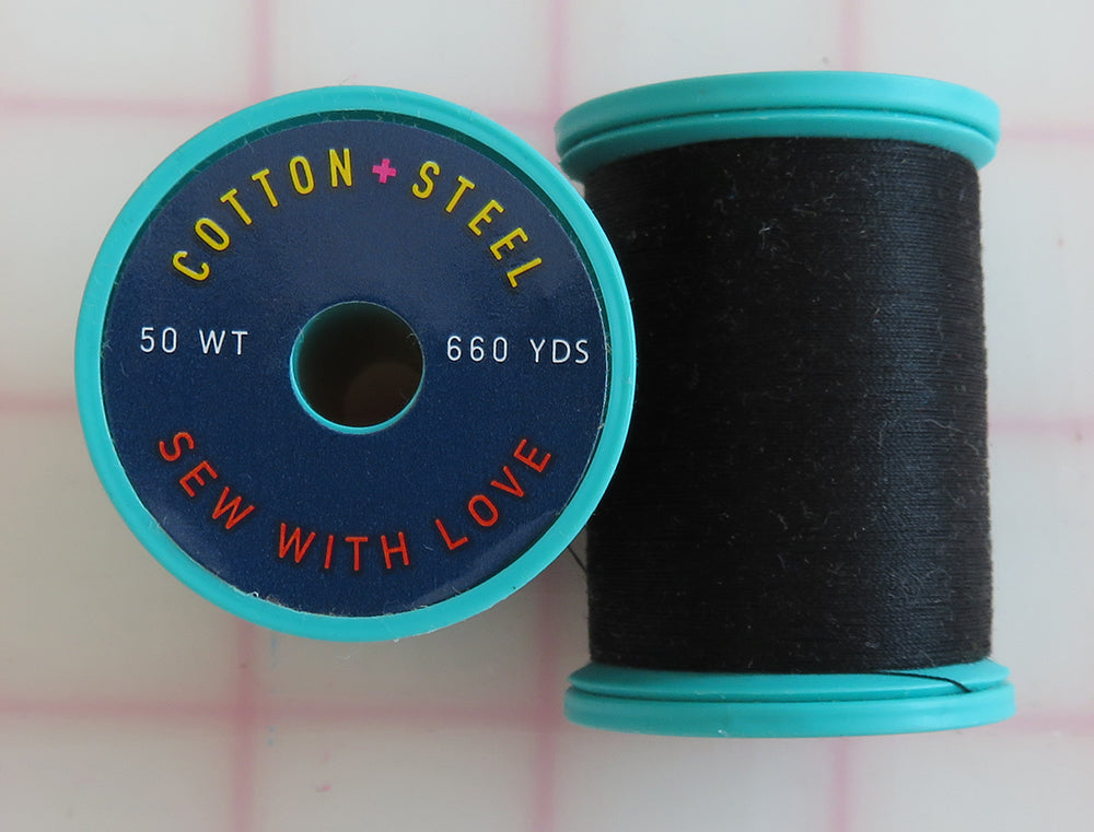 Black Cotton And Steel Thread