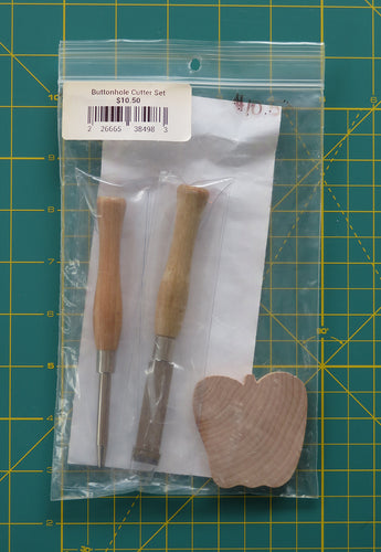 Buttonhole Cutter Set