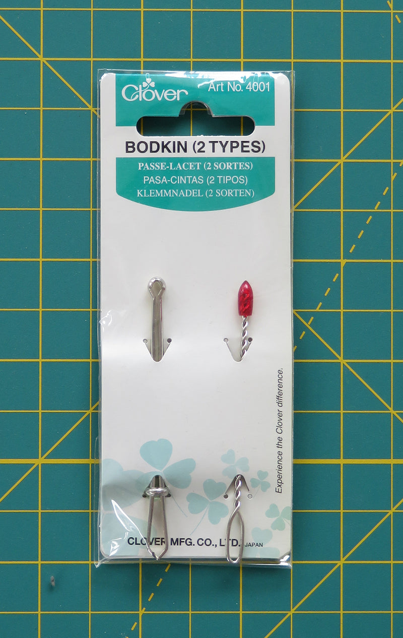 Bodkin Clover Bodkin Set of 2 Different Types for Pulling Elastic