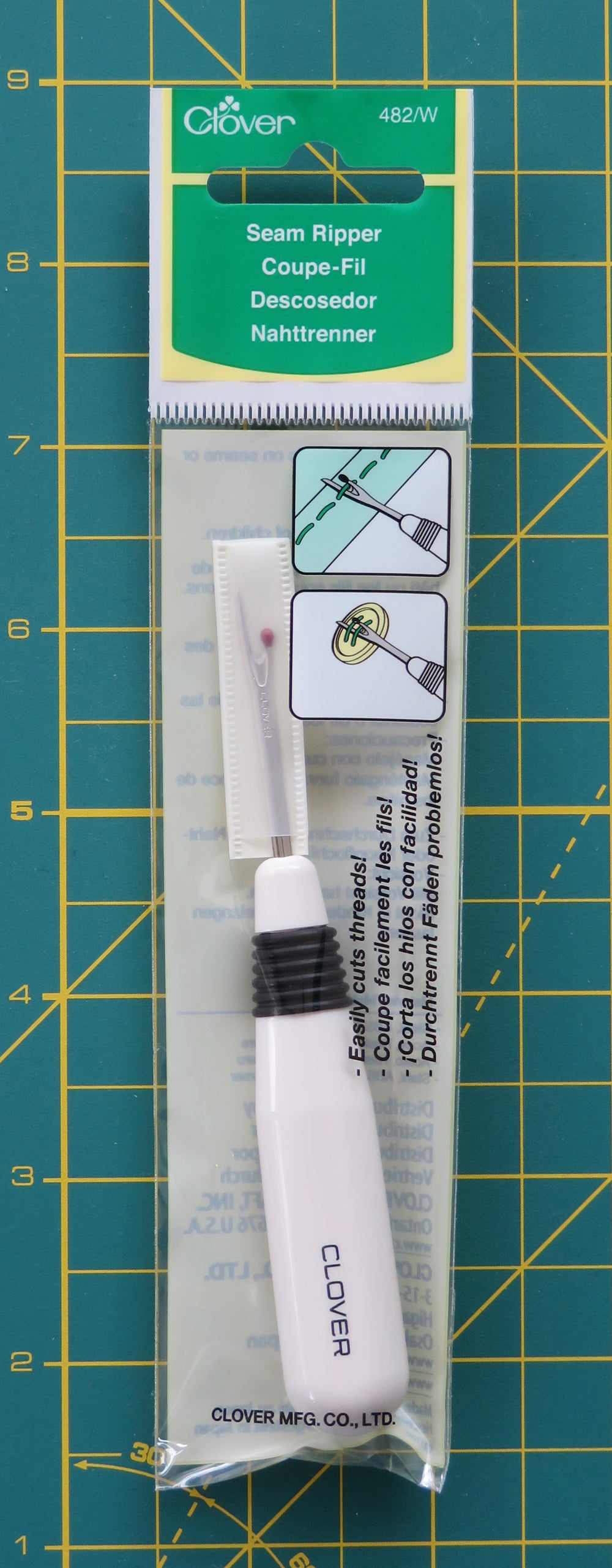 Clover White Seam Ripper