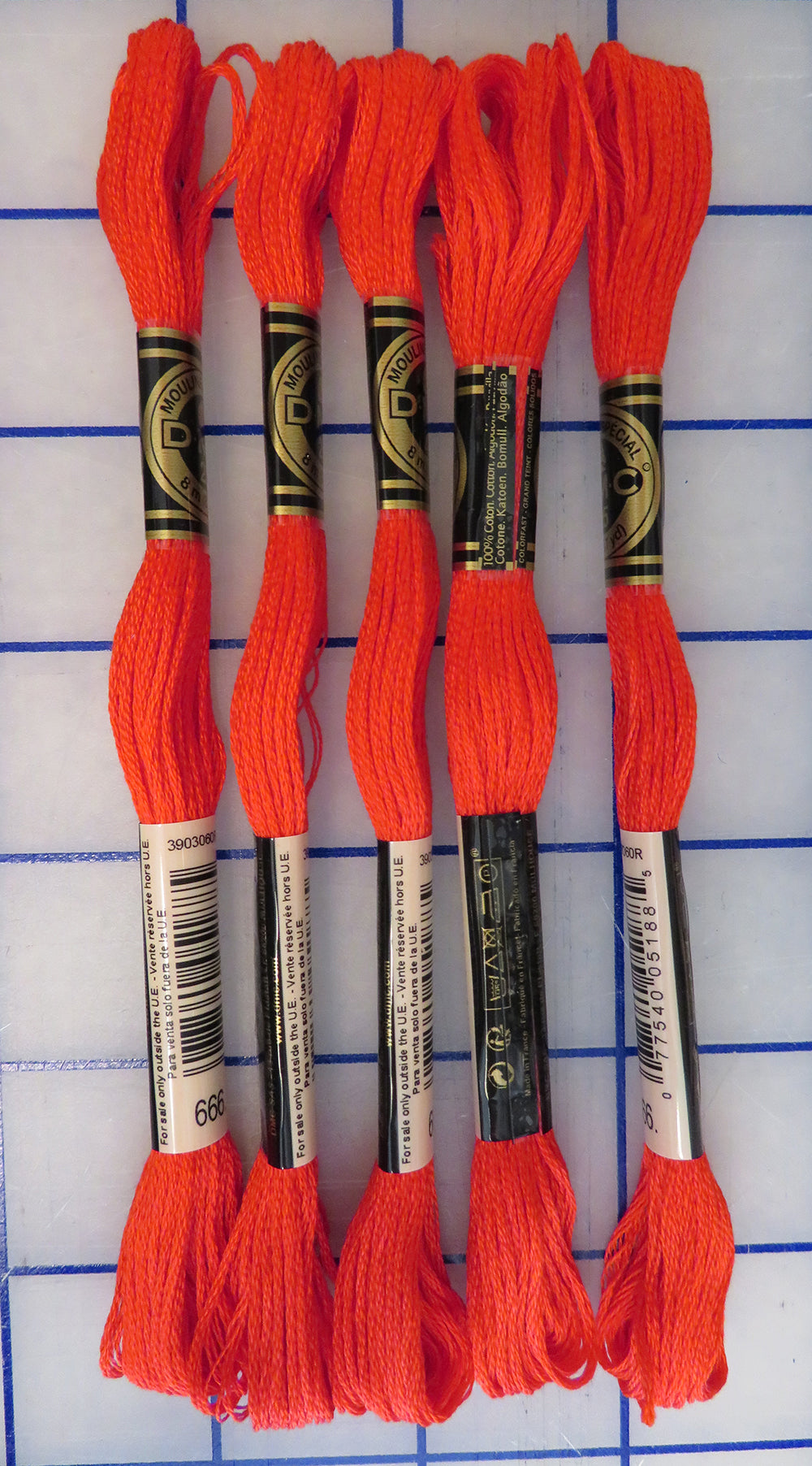 Embroidery Floss MDC Red
