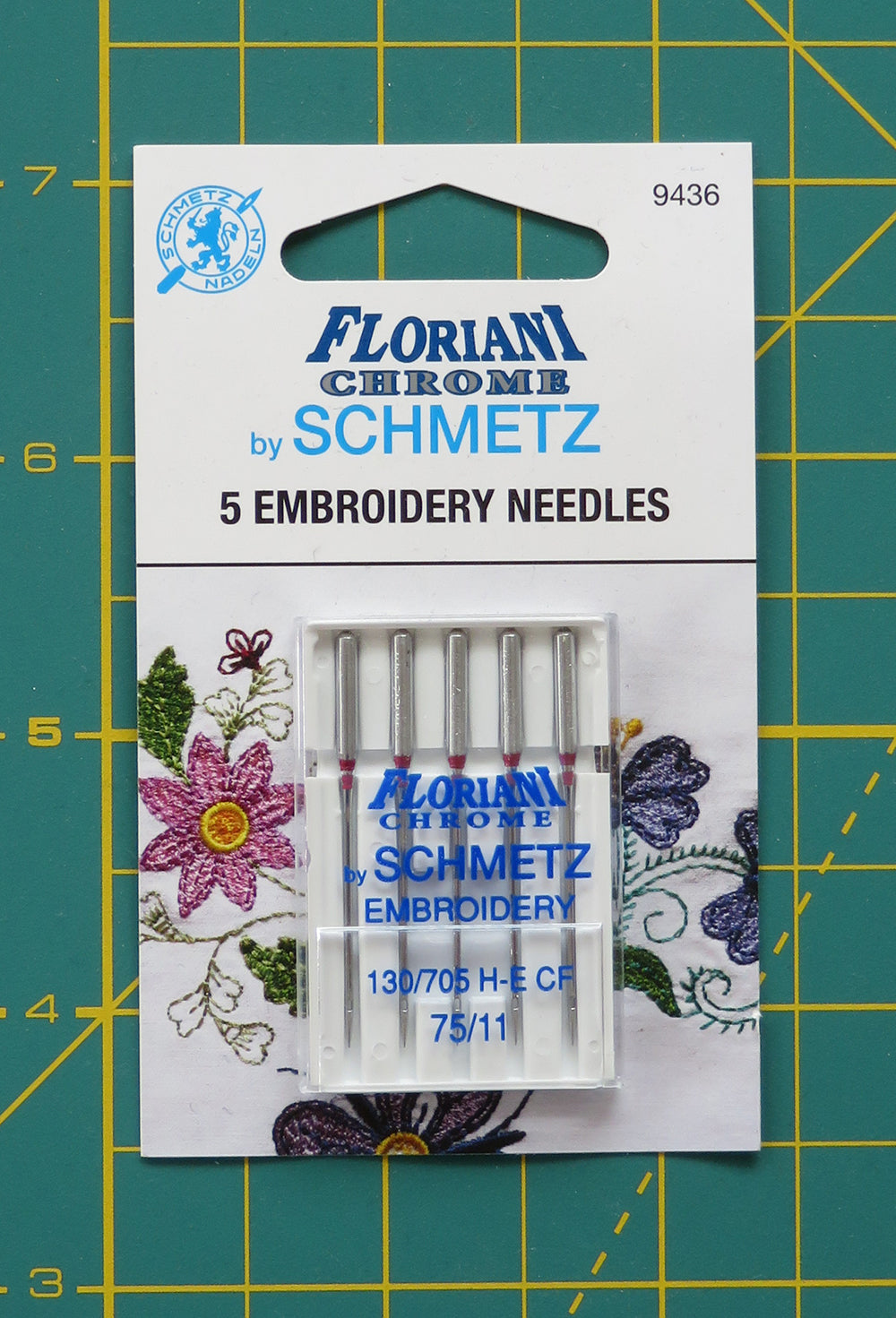Floriani Needles Embroidery 75/11