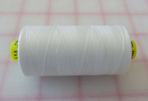 gutermann thread Poly  Mara white150 1000 yds