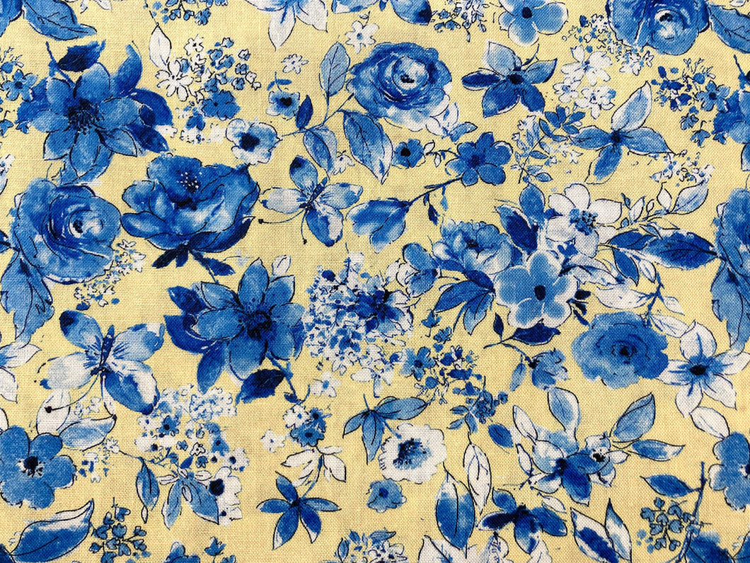 Air Of Spring Yellow And Blue