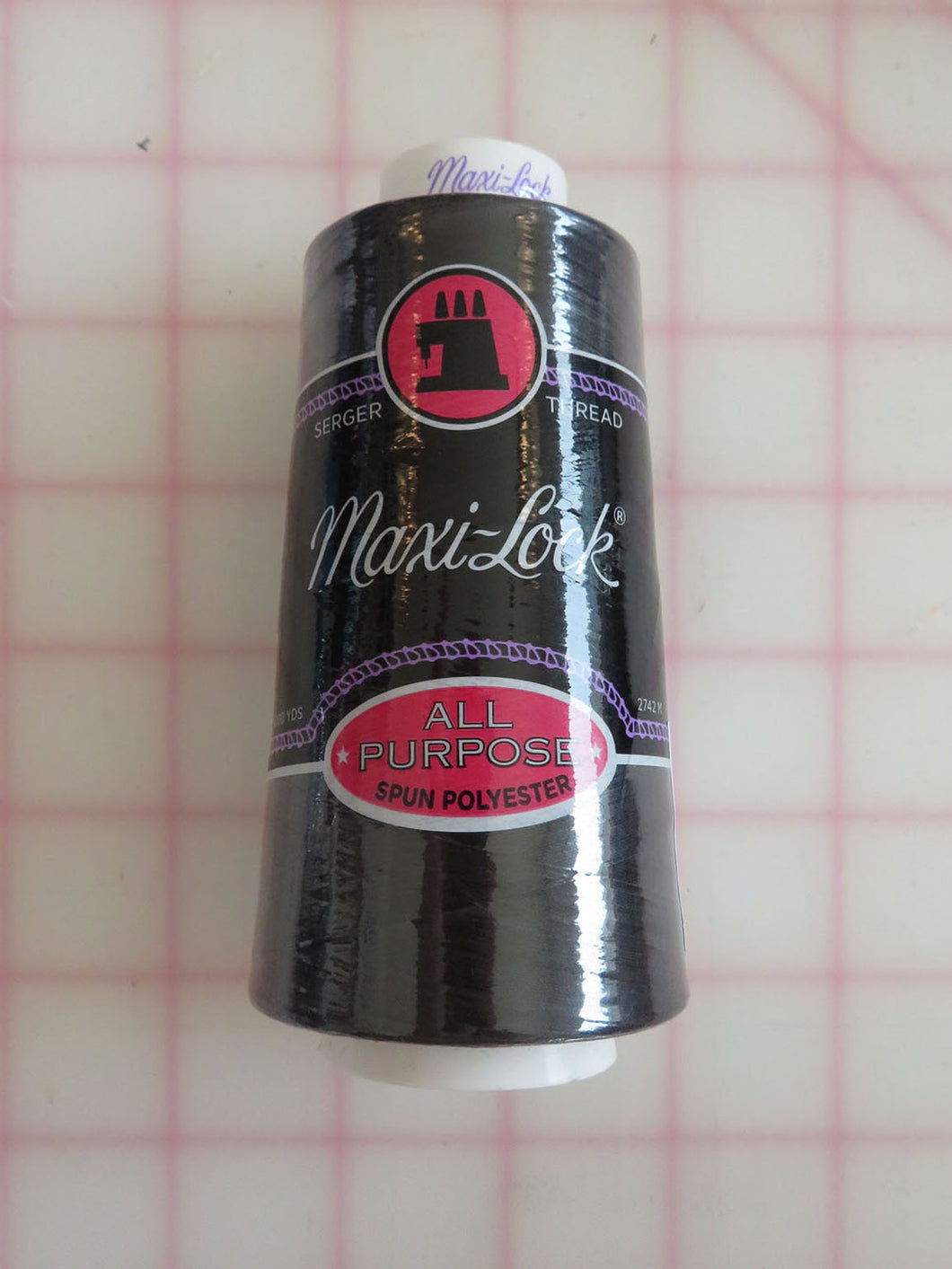 Maxi-lock Thread In Black