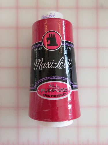 Maxi-lock Thread Poppy Red