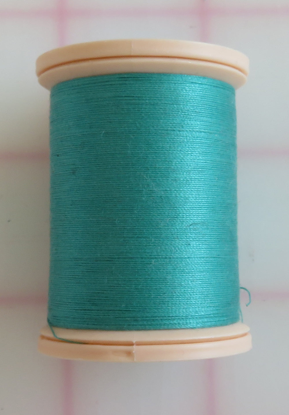 Medium Aqua Cotton And Steel Thread