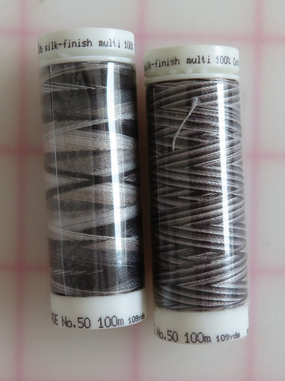 Mettler 109yd Thread In Charcoal