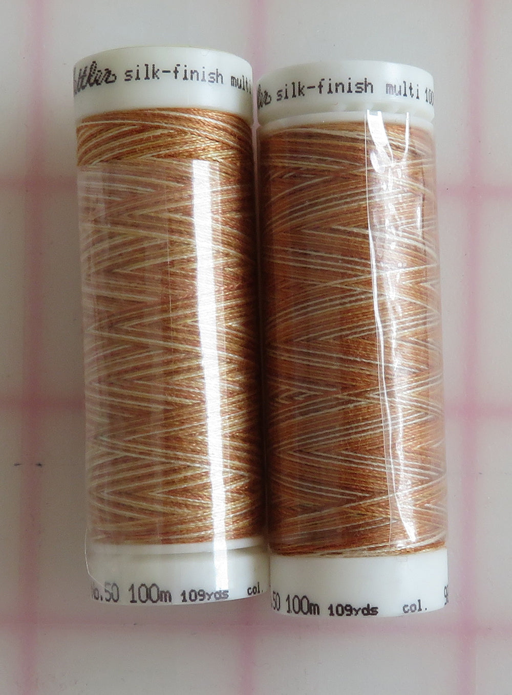 Mettler 109yd Thread In Iced Coffee