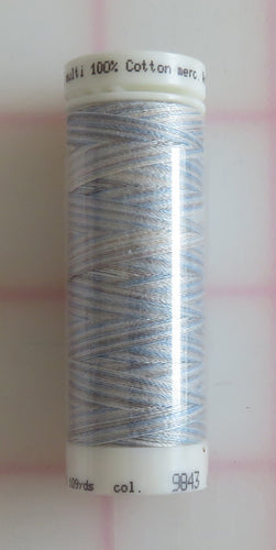 Mettler 109yd Thread In Silvery Blues
