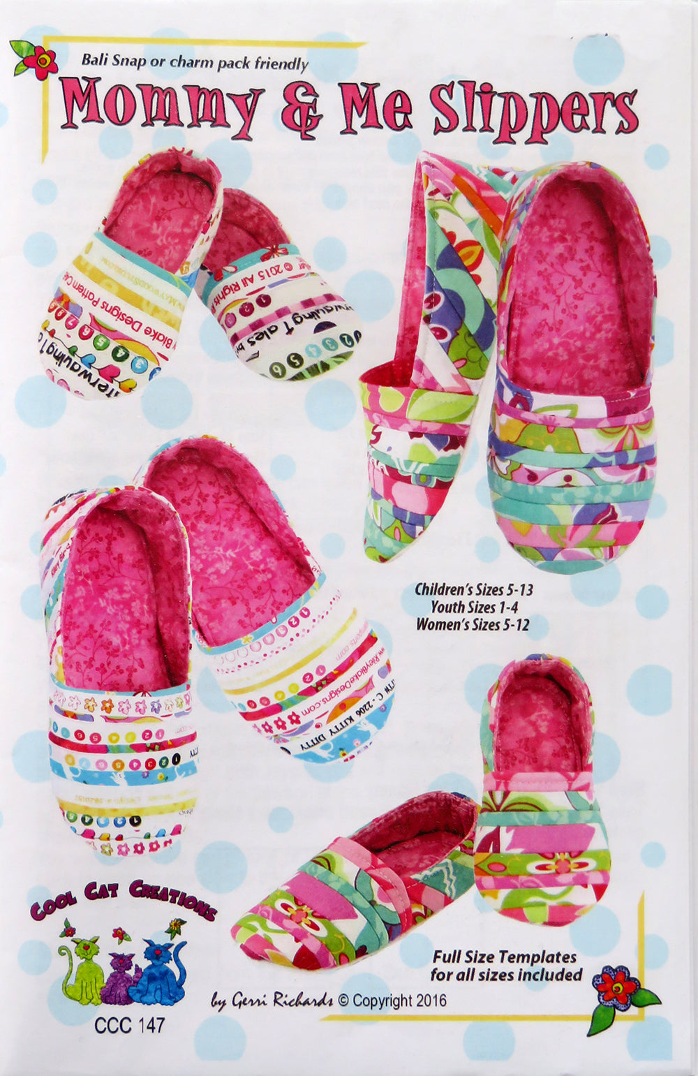 Mommy And Me Slippers Pattern