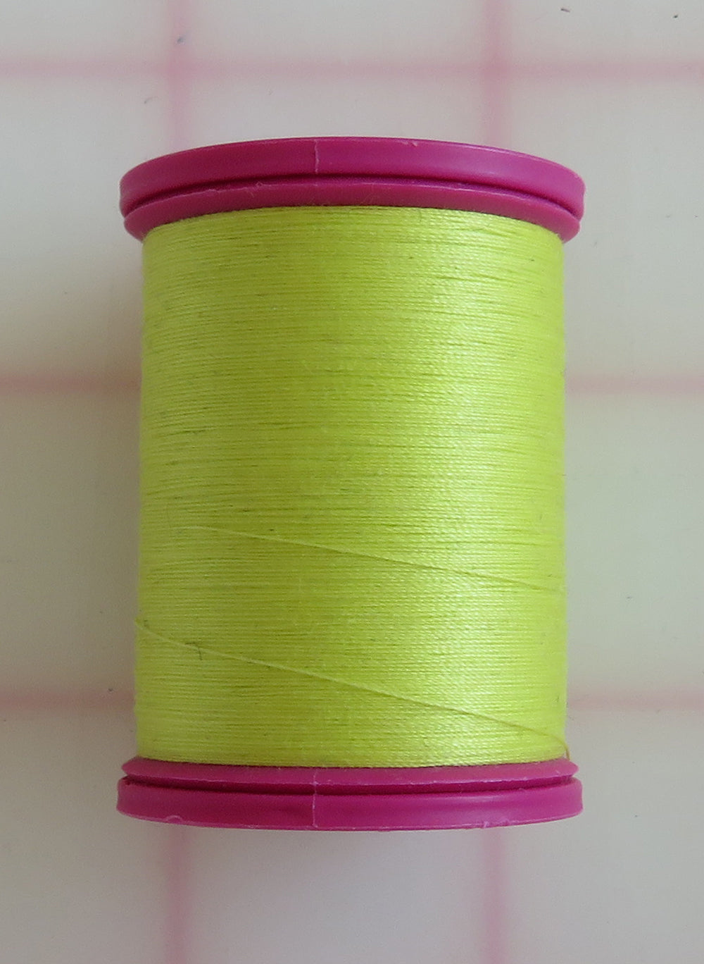 Neon Yellow Cotton And Steel Thread
