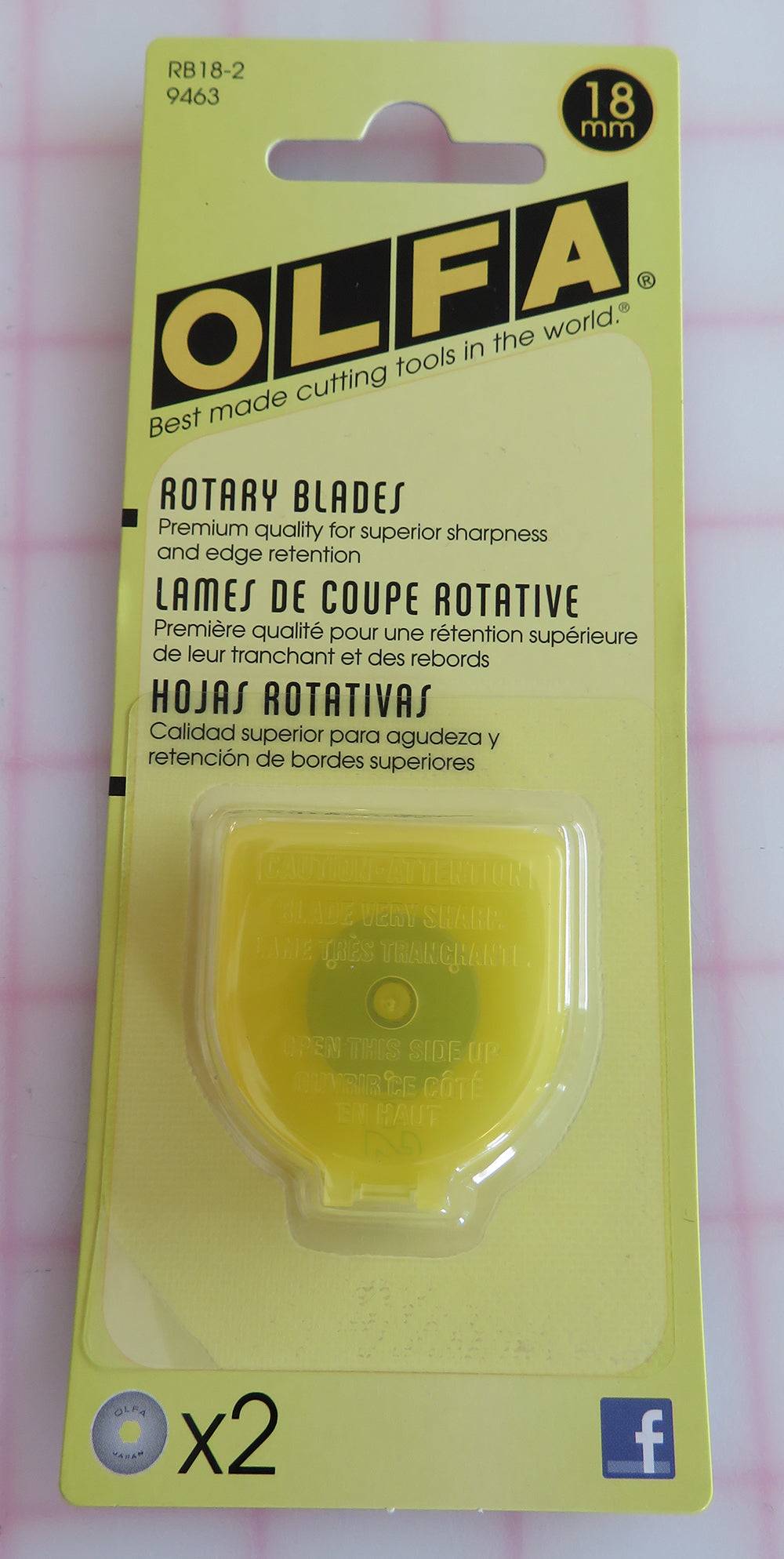 Olfa 18 mm 2 Rotary Blades