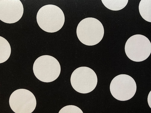Robert Kaufman Big White Dots