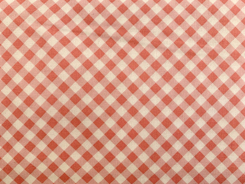 Rjr Gingham Coral