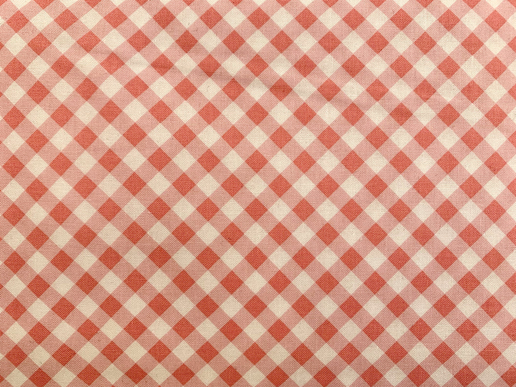 Rjr Gingham Coral