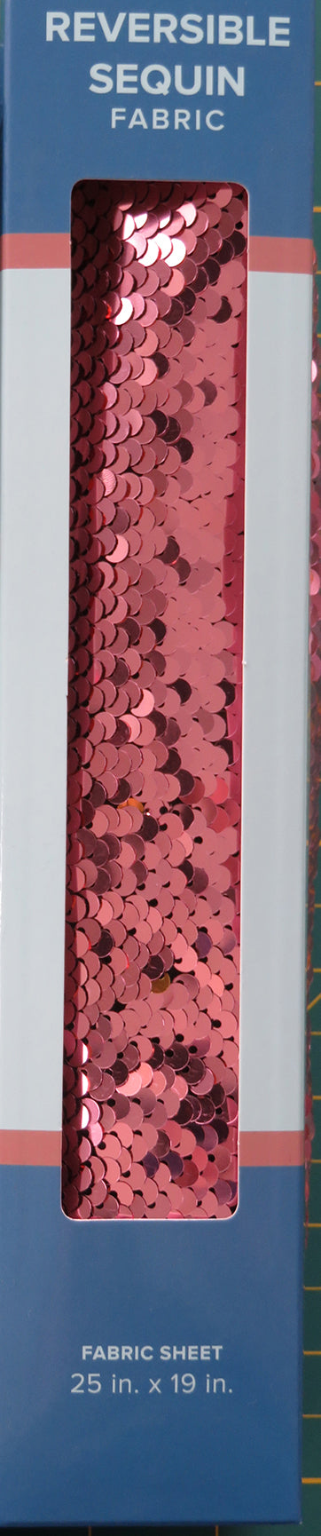 Double Sided Sequin Fabric Pink-Gold