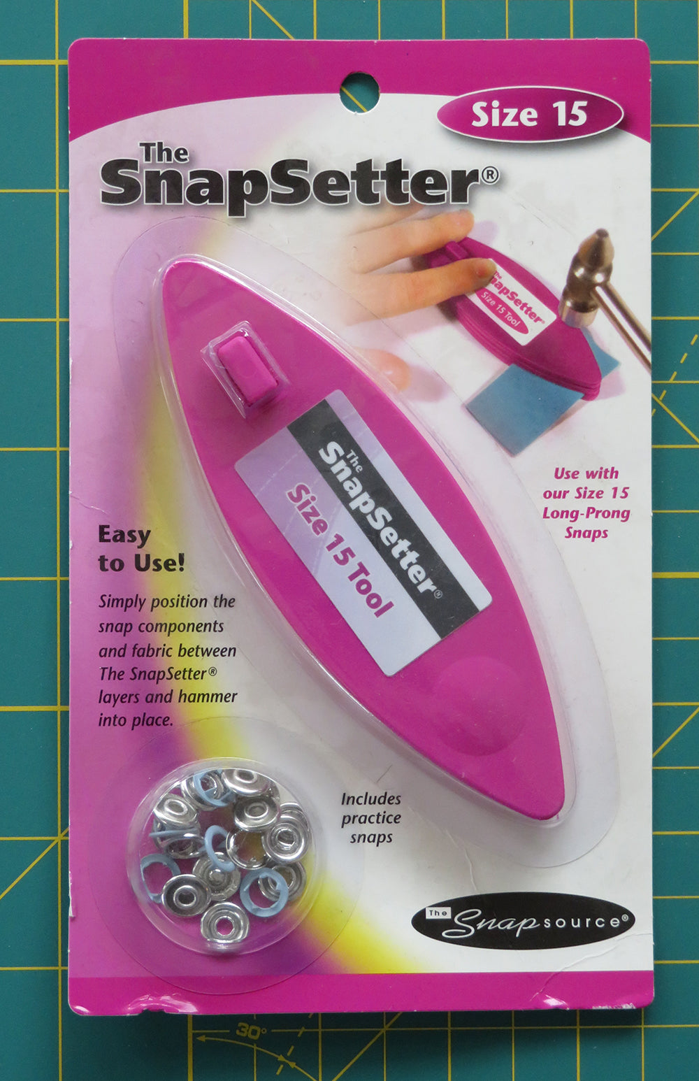 Snap Setter Set: Tool Size 16 & Adapter Size 18 – Stitchin' Post