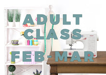 Adult Class - Mondays 2020 - February/March
