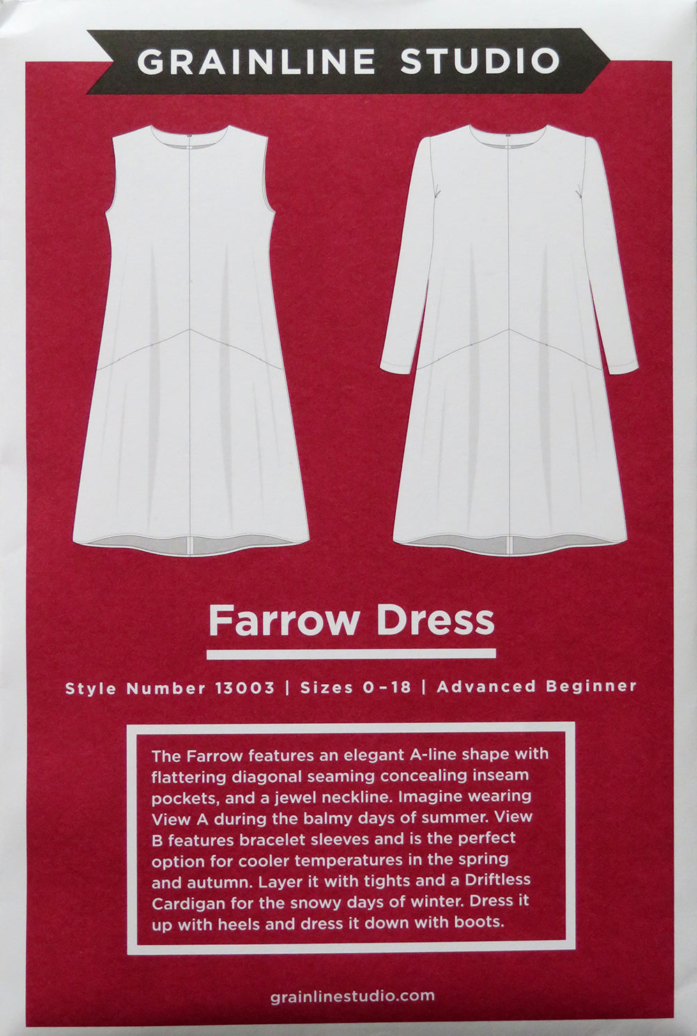Pattern Grainline Studios  Farrow Dress
