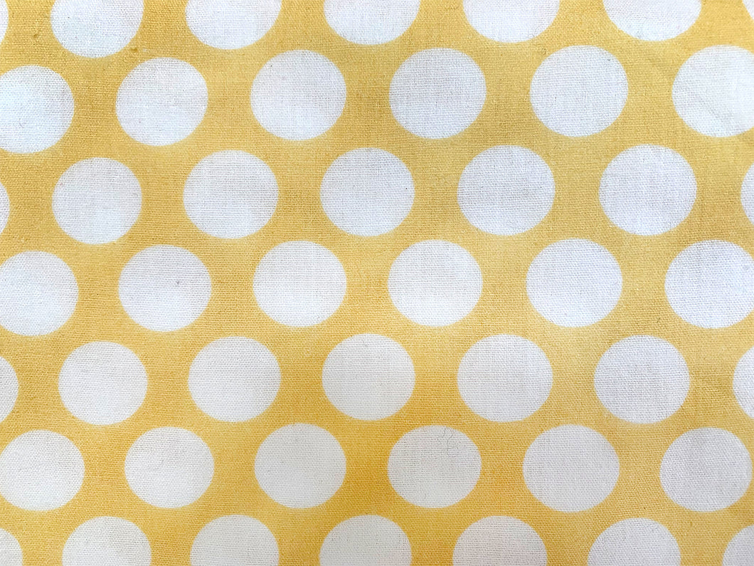 Little Prints Double Gauze Yellow