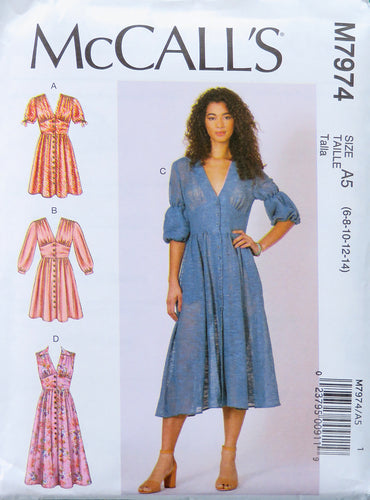 Misses Dress McCall's A5 sz 6-14